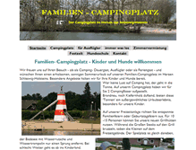 Tablet Screenshot of familien-campingplatz.de